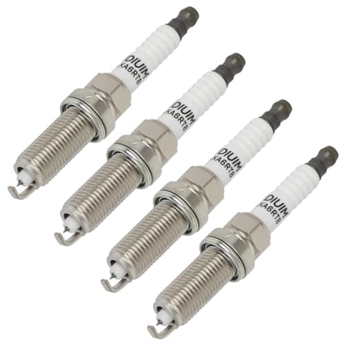 SCITOO Double Iridium Spark Plugs 96210 for Toyota Camry 2018-2020, RAV4 2019-2020, for Corolla 2019-2020, Highlander 2020, Avalon 2019-2020 & for Lexus ES300h 2019-2020, UX250h Pack of 4