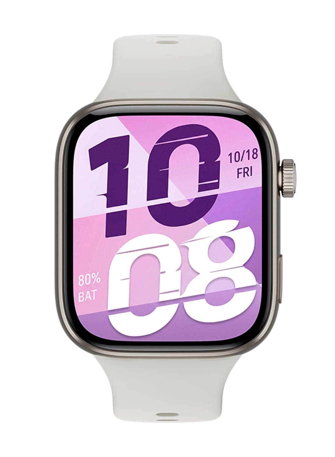 Watch X5i Smartwatch, 1.97" Thin Bezel AMOLED Display, 21-Day Battery Life, Bluetooth Calling, 109 Sports Modes, Sleep Tracking, 10m Water Resistant, Android & iOS Compatible, White