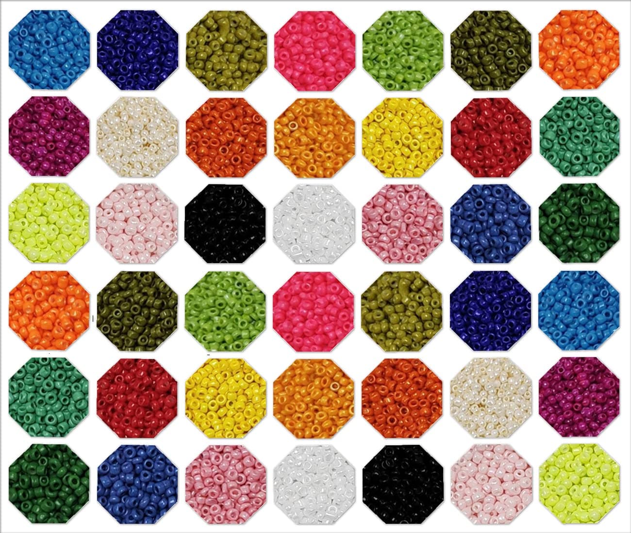 DIY Crafts 125 Grm, As Image 12 Random, 2.2mm x 1.5mm As Image DIY Accessory Findings Jewellery Clasps Fittings DIY Jewellery Making Accessories Multi Colour Acrylic M (125 Grm, As Image 12 Random)