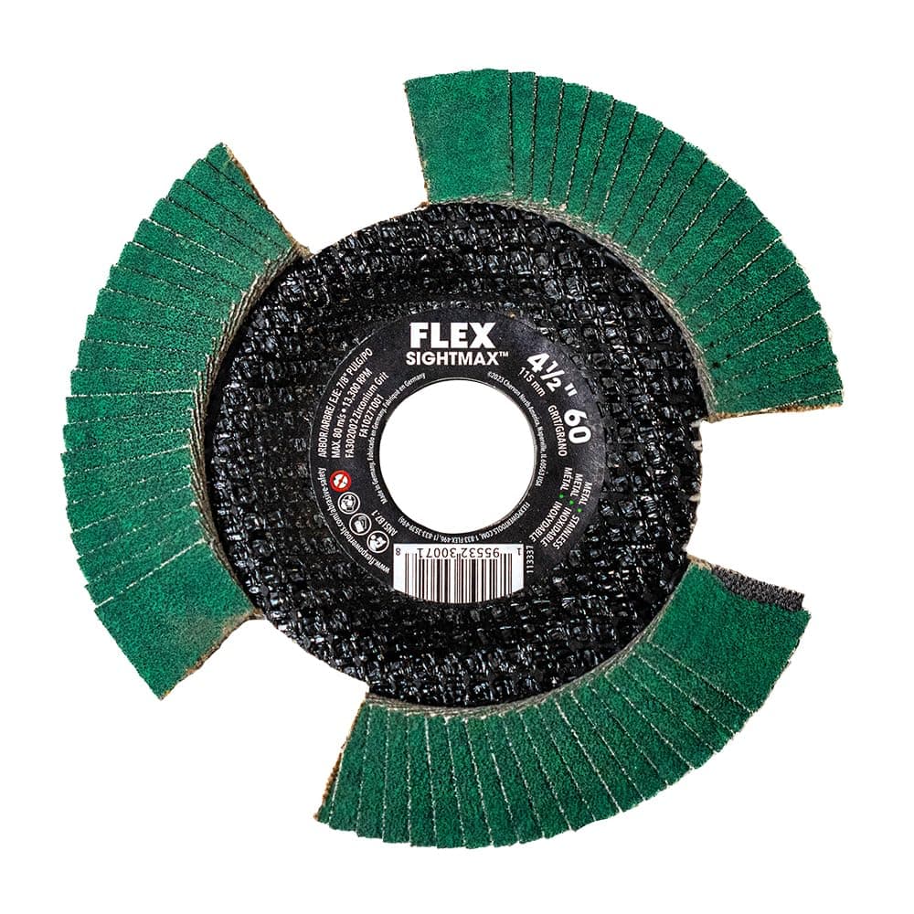 FLEX 412inch 60 Grit SightMAX Flap Disc Type 29 FA302002