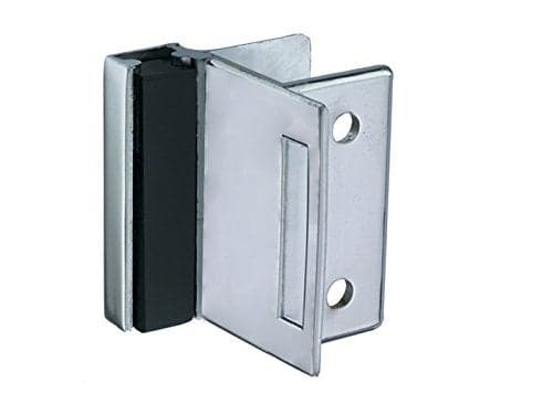 Harris Hardware TP5110I Strike Keeper Die Cast Zamac Chrome Plated Square Edge Partition with 114 Partition Thickness