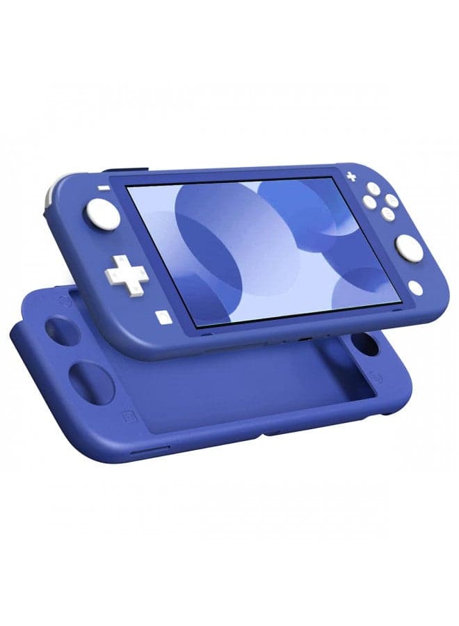 MoKo Protective Case for Switch Lite, Silicone case Protective Rubber Cover Case, Shock-Absorption Anti-Scratch Non-Slip Case Compatible with Switch Lite Console - Blue