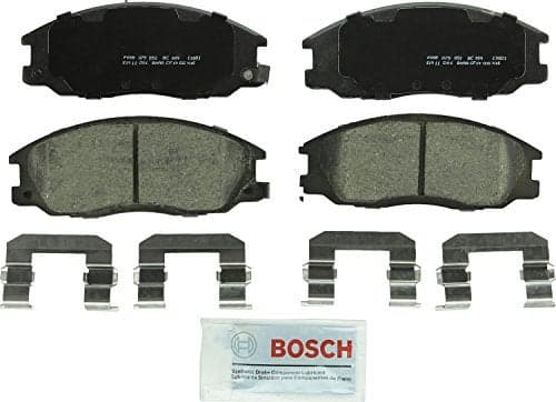BOSCH BC864 QuietCast Premium Ceramic Disc Brake Pad Set Compatible with Select Hyundai Santa Fe XG300 XG350 Kia Sedona FRONT