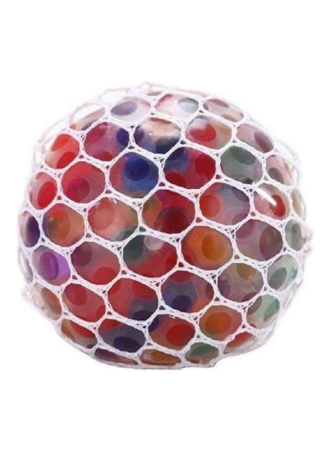Squishy Mesh Stress Ball Fidget Toy for Anxiety Relief, Portable Stress Reliever, Soft Texture, Quiet Clicking, Office Desk Toy, Gift for Kids and Adults, Mesh Fidget Toy