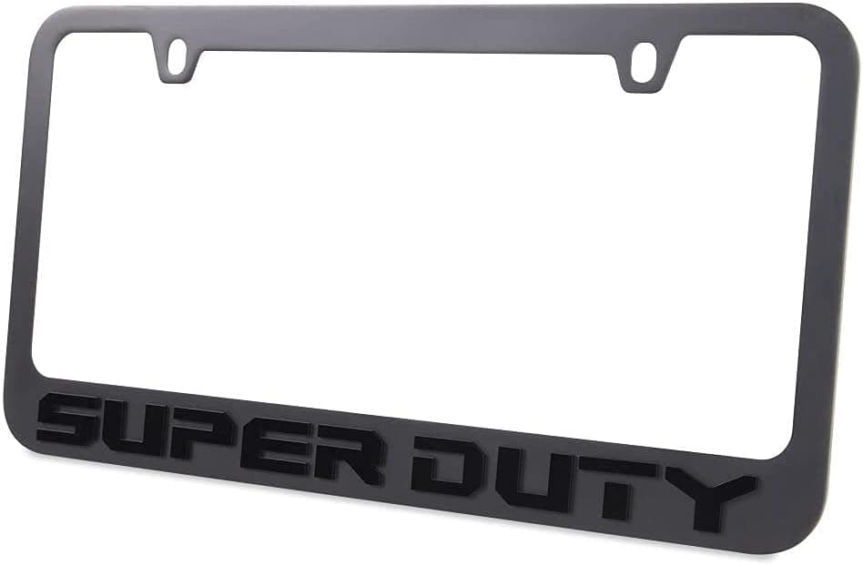 Eurosport Daytona Ford SUPER DUTY Stealth Blackout License Plate Frame
