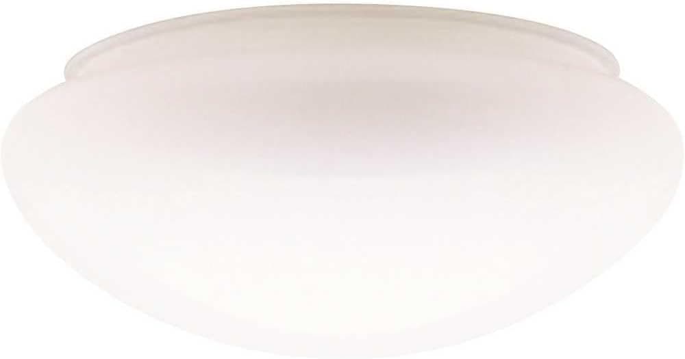 Westinghouse 8375700 White Glass Mushroom Shade 8