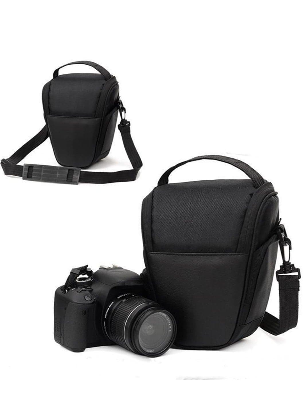 Camera Case Bag Compatible SLR Insert Camera Case with Handle Rain Cover Compatible for Canon Sony Nikon Lens Flash
