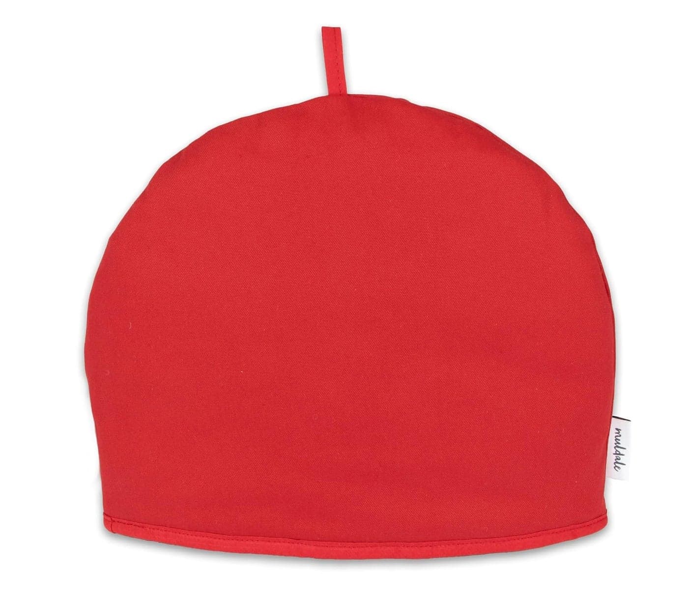 Muldale Large Tea Cozy for Teapot Insulated Jubilee Red 100 Cotton Extra Thick Wadding Designed in England Tea Cozies Covers Fit 1 to 6 Cup