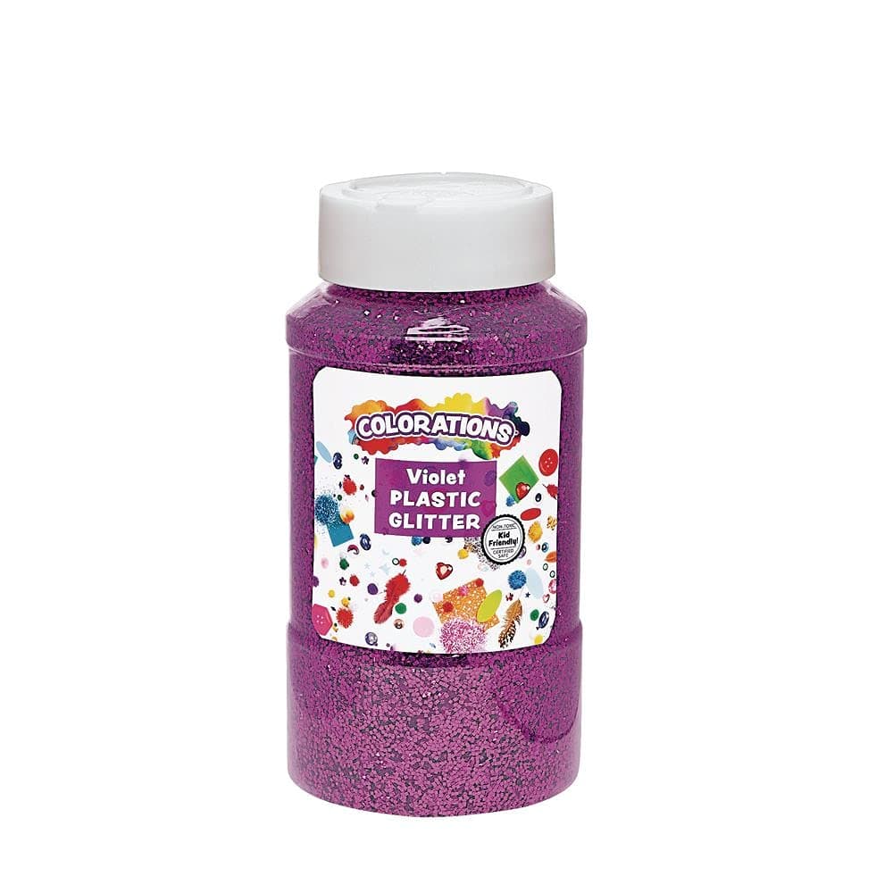 1 LB Plastic Glitter Violet