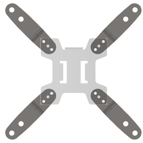Mounting VESA Extender with Screw Kit for TV & Monitors 100x100 mm to 200X200 mm, 100x200 mm, 200x100 mm