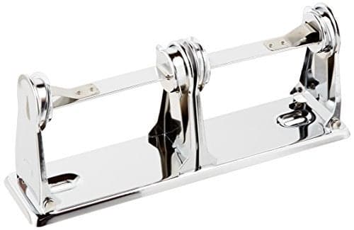 Winco TTH2 Double Roll Toilet Tissue Dispenser SteelMedium