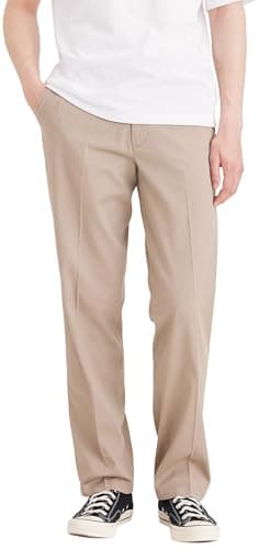 Dockers Men's Classic Fit Easy Khaki Pants (Regular and Big & Tall), Timberwolf, 40W x 32L