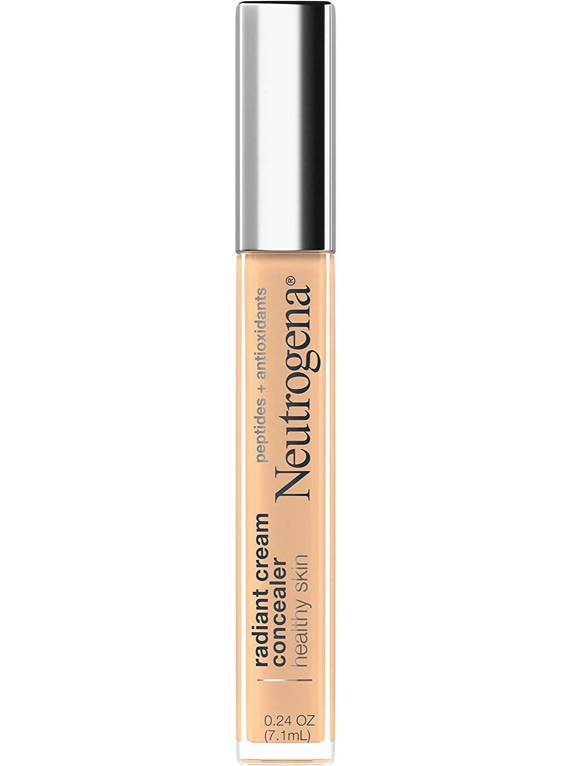 Neutrogena Healthy Skin Radiant Brightening Cream Concealer, Sugar Light 03 with warm undertones, 0.24 oz