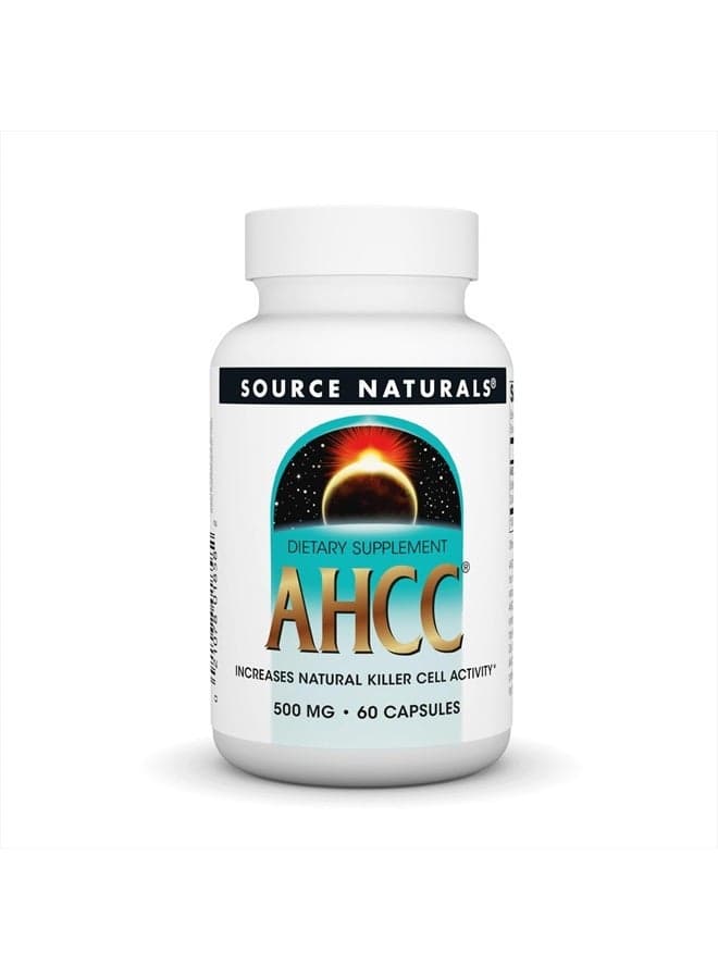 AHCC Increases Natural Killer Cell Activity* 500mg - 60 Capsules