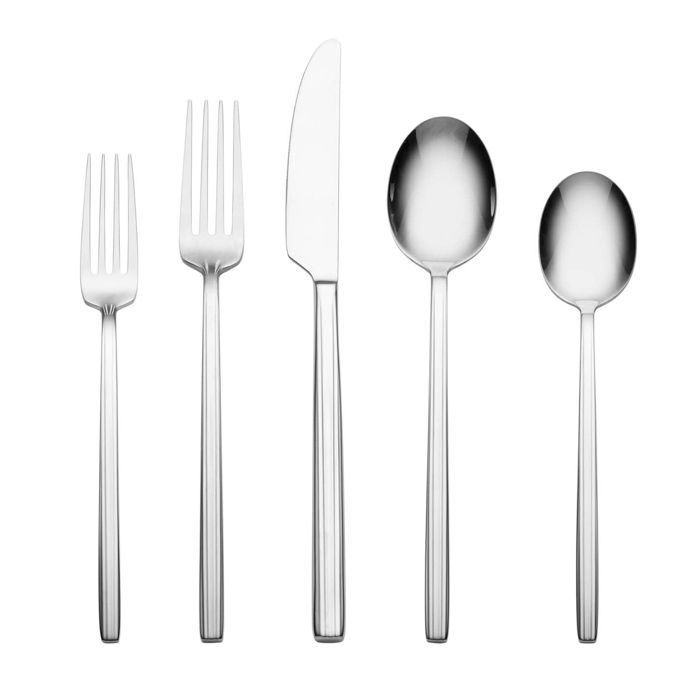 Oneida Dean 20 Piece Flatware Set Mirror Finish