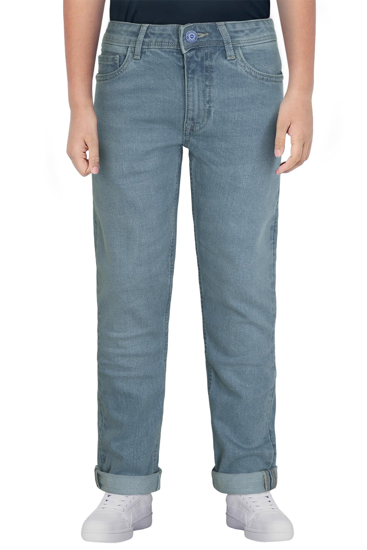 Allen Solly Boys Jeans(ABDNESKF178427_Medium blue5-6 Years)