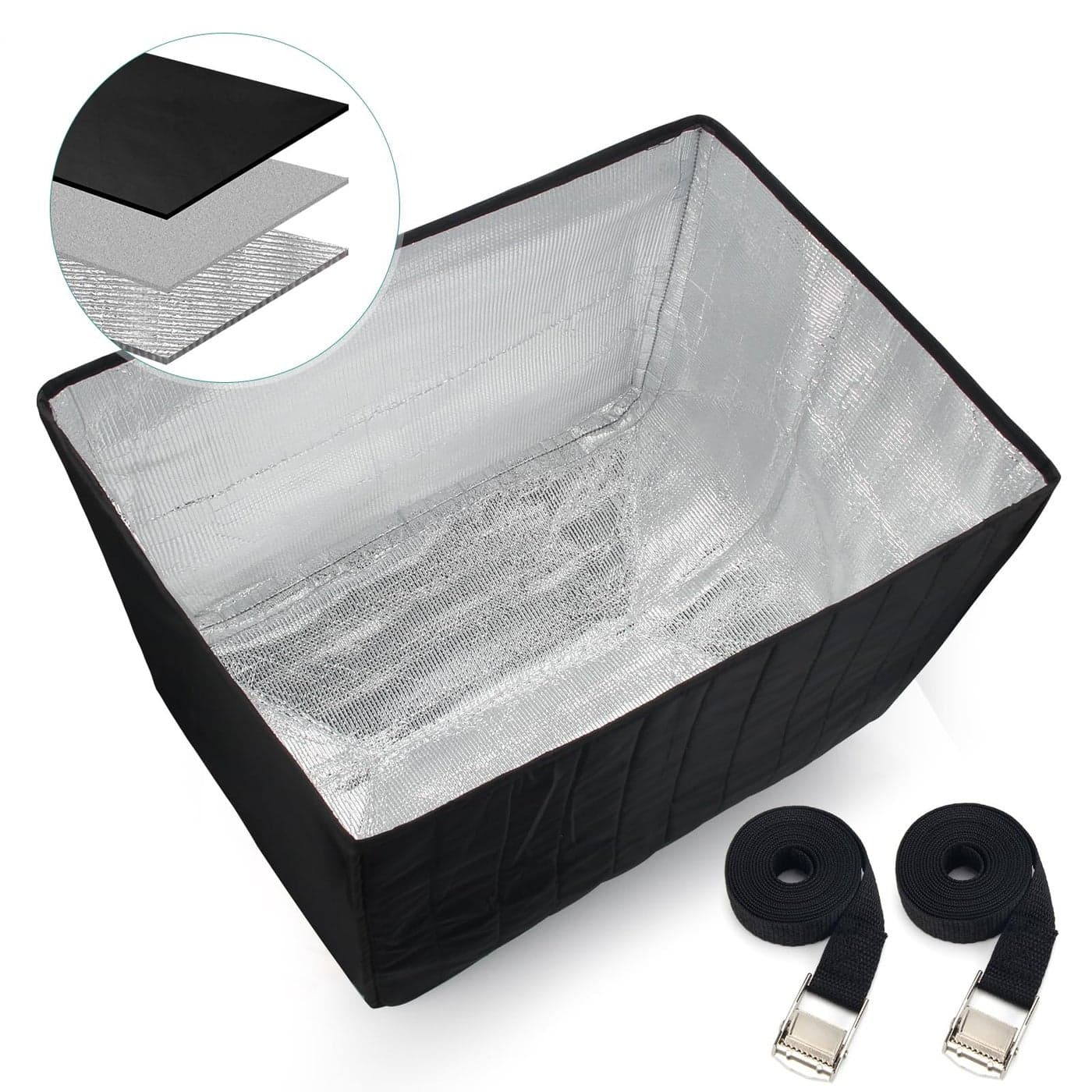 Winter Window Air Conditioner Cover Waterproof for Outside Unit Luxiv Freeze Protection Cover for Outdoor Window AC Insulation with 3 Layers DustProof Waterproof AC Unit Defender