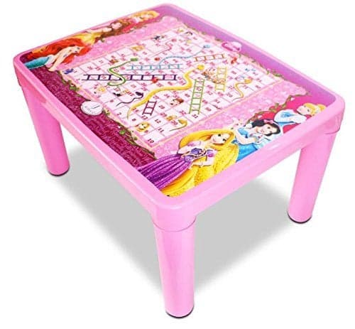 Kids Special Multi Utility Junior Table with Snakes Ladder 1 PieceMaterial Plastic Size 51cms X 406cms X 75cms Colour Multiple Design Colours Will be Send as per Availability