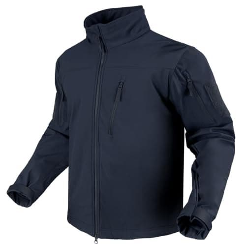 Condor Phantom Soft Shell Jacket (Navy, Medium)