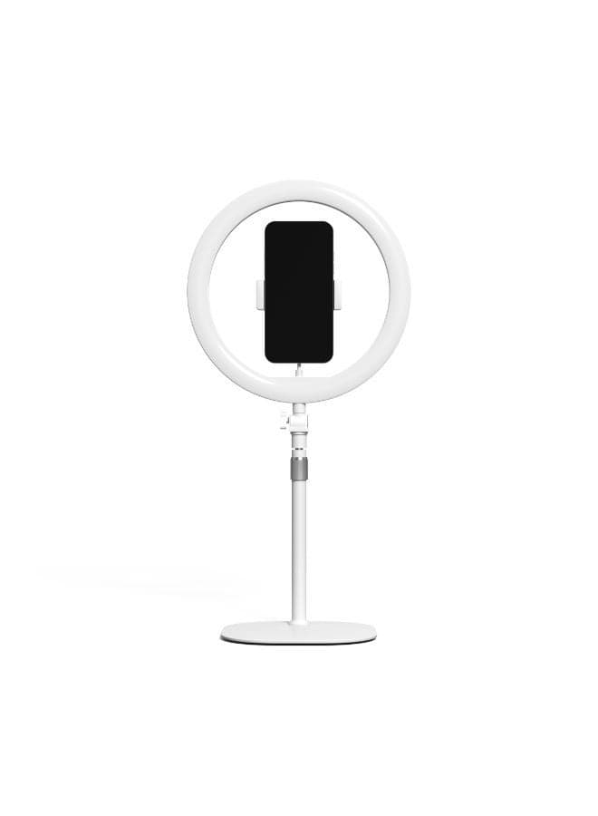 KODAK Desk Ring Light 10" Universal LED Lighting Solution - White
