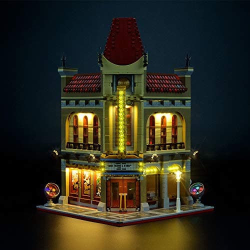 GEAMENT LED Light Kit Compatible with Lego Palace Cinema Lighting Set for Creator 10232 Building Model Model Set Not Included