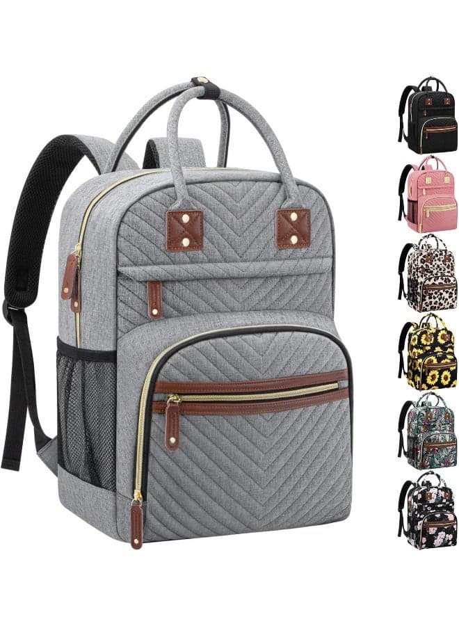 Tenot Diaper Bag Backpack Tote with Insulated Pockets