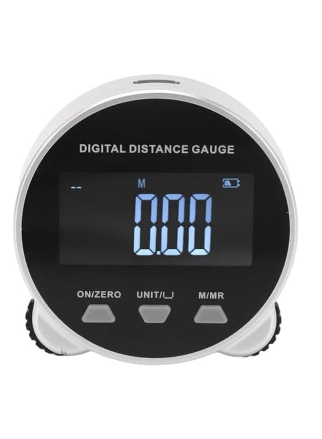 GECTS Digital Distance Meter, Rotary Long Distance Measuring Instrument with Electronic Distance Meter, Supports Data Storage and LCD Display