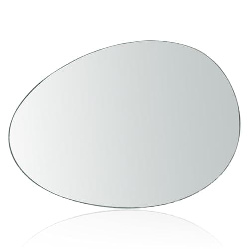 GoaMotors 51162755629 Mirror Glass with Full Size Adhesive Driver Side View Left LH Compatible with Mini Cooper 2007-2013