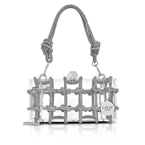 Lavie Luxe Women's Mesh Clutch | Ladies purse |Gift For Women