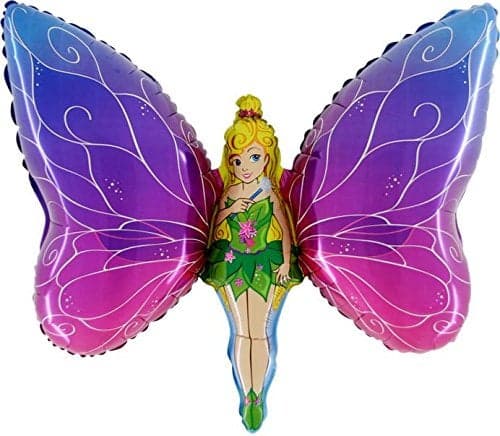 Toyland 63cm 25 Fairy Shaped Foil Balloon Childrens Party BalloonsToyland 63cm 25 Fairy Shaped Foil Balloon Childrens Party Balloons