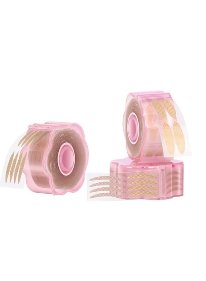 Double Eyelid Tape Invisible, Makeup Breathable Eyelid Tape, Eyelid Stickers for Hooded Eyes Invisible, Three Different Shapes Double Eyelid Tape Tool (3 Pack)