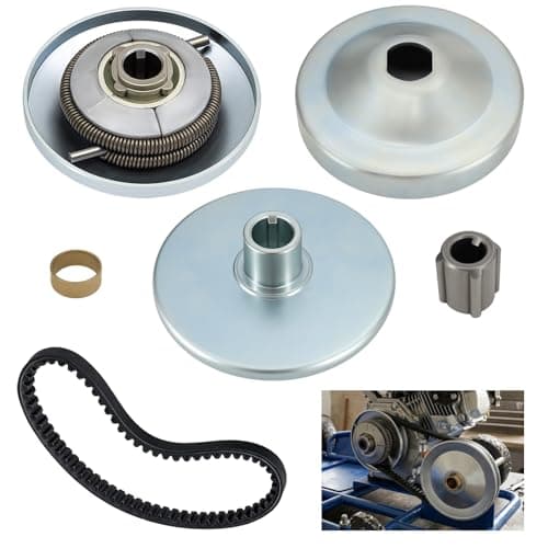 30 Series Torque Converter Clutch, Go Kart Clutch 3/4" Bore with 203589 Go Cart Drive Belt for Compatible with Comet 219552 TAV2 30-75 Manco 5957