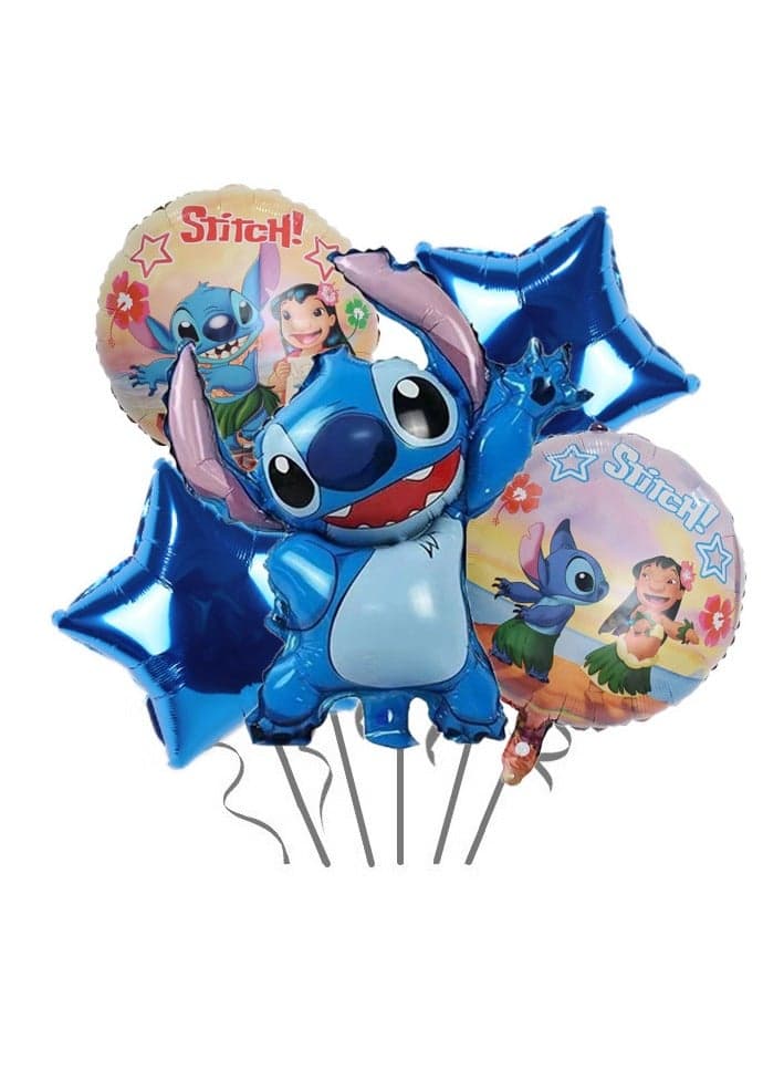 Balloons Birthday Decoration Combo Set Stitch Balloon Multi-Piece Birthday Supplies