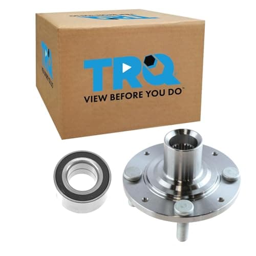 TRQ 2 Piece Front Wheel Bearing Hub Kit Set Compatible with 19922000 Honda Civic 19931997 Civic del Sol