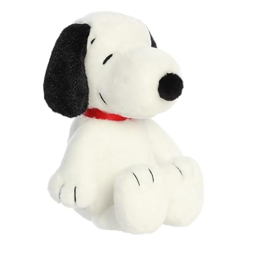 Aurora Adorable Peanuts Floppy Snoopy Stuffed Animal Officially Licensed Toys for All Snoopy Fans Nostalgic Gift for Adults and Birthday Celebrations 9 Inches