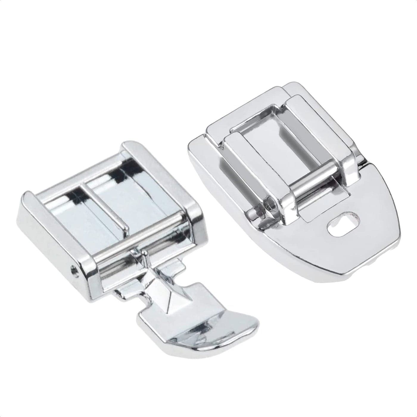 TISEKER Zipper Foot and Invisible Zipper Foot for All Low Shank SnapOn Singer Brother Babylock EuroPro Janome Kenmore White Juki New Home Simplicity Necchi and Elna Sewing Machines