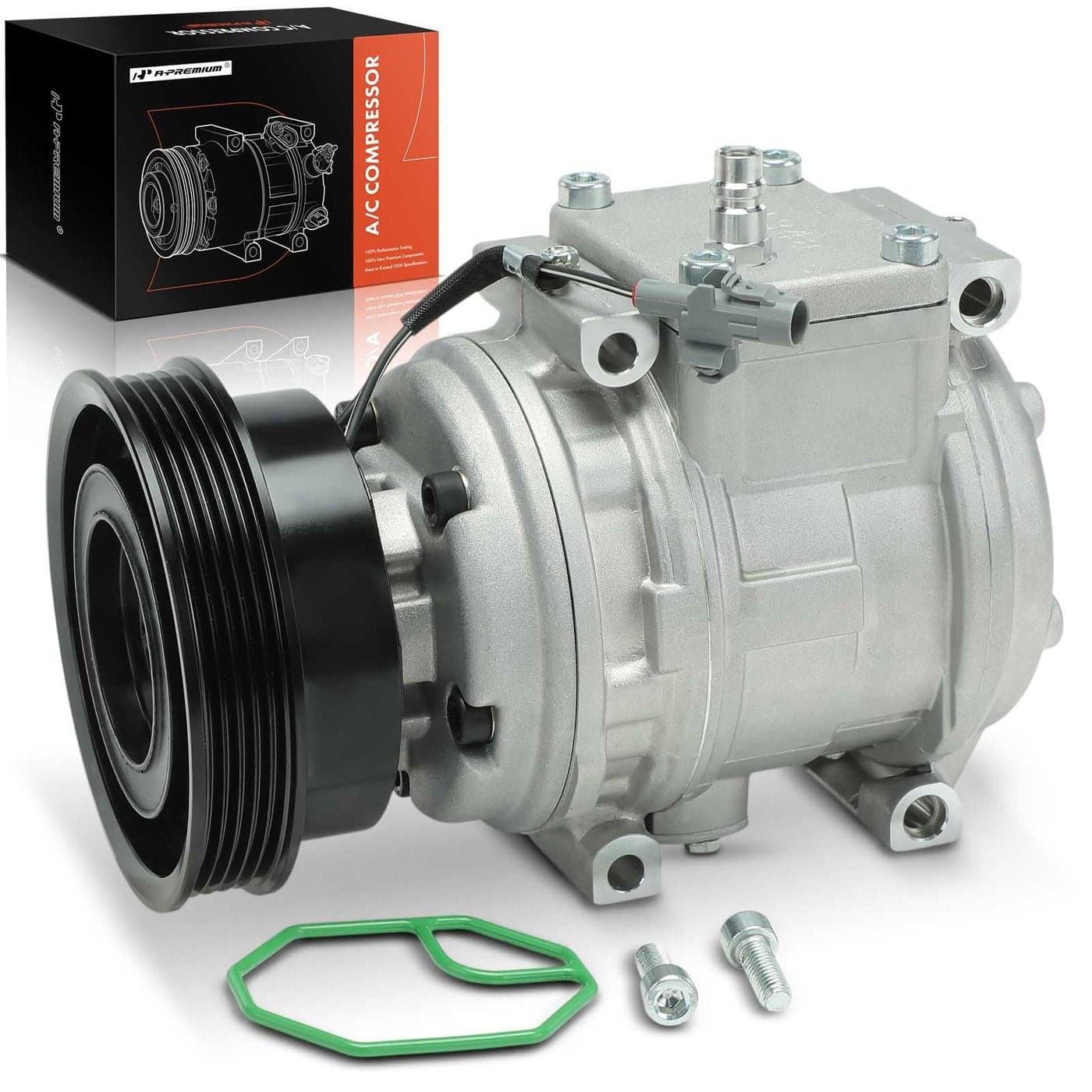 APremium Air Conditioner AC Compressor with Clutch Compatible with Toyota RAV4 20L 19982000