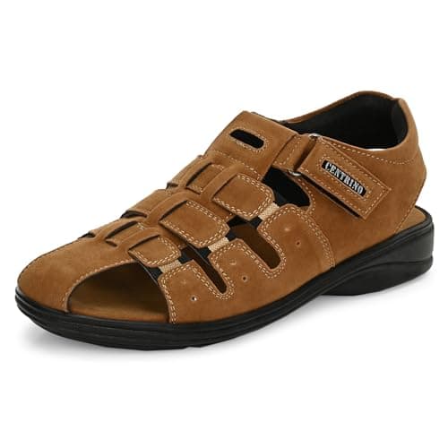 Centrino Sandal for Men | Grip Insole for Stability | Modern Look with Straps | Comfortable Casual look sandal for Men's 9267-3