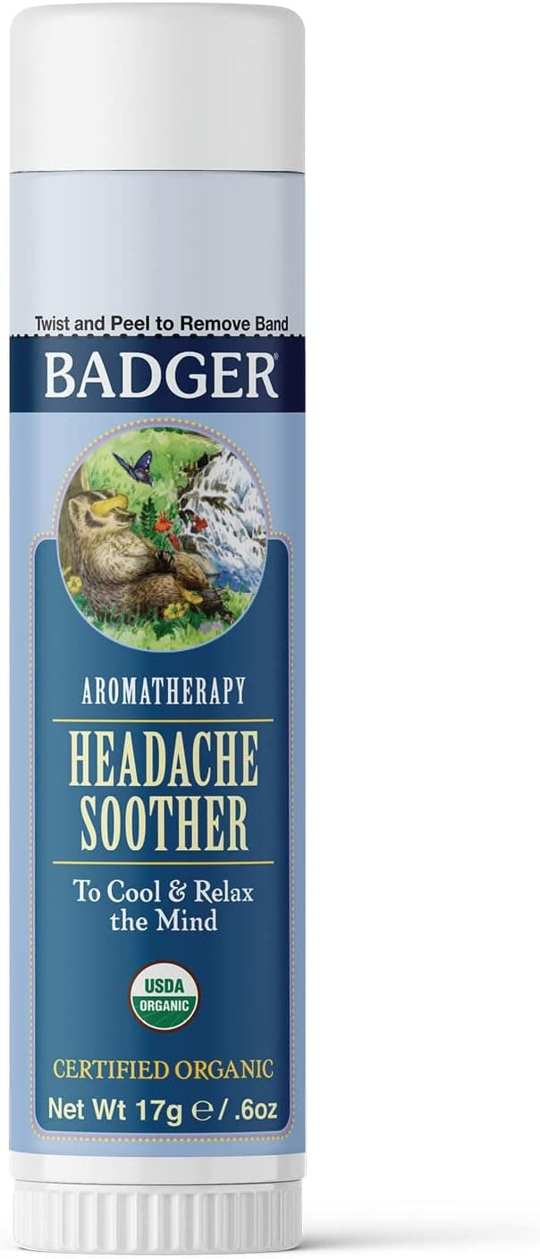 Badger Headache Soother - .6 oz Stick