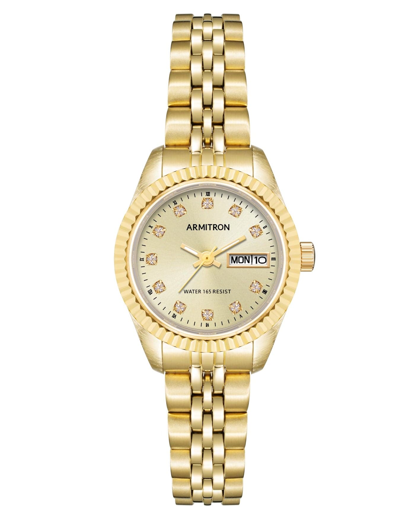 Armitron Women's Genuine Crystal Accented Bracelet Watch, 75-2475
