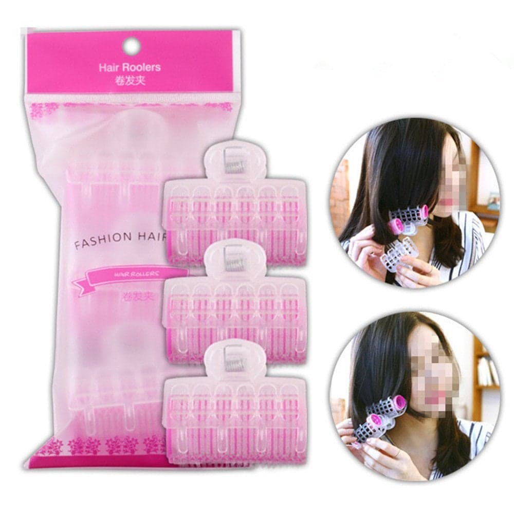 3PcsSet Hairdress Magic Bendy Hair Rollers Curlers Spiral Curls DIY Air Bang Curlers Women Styling Tools Big Size