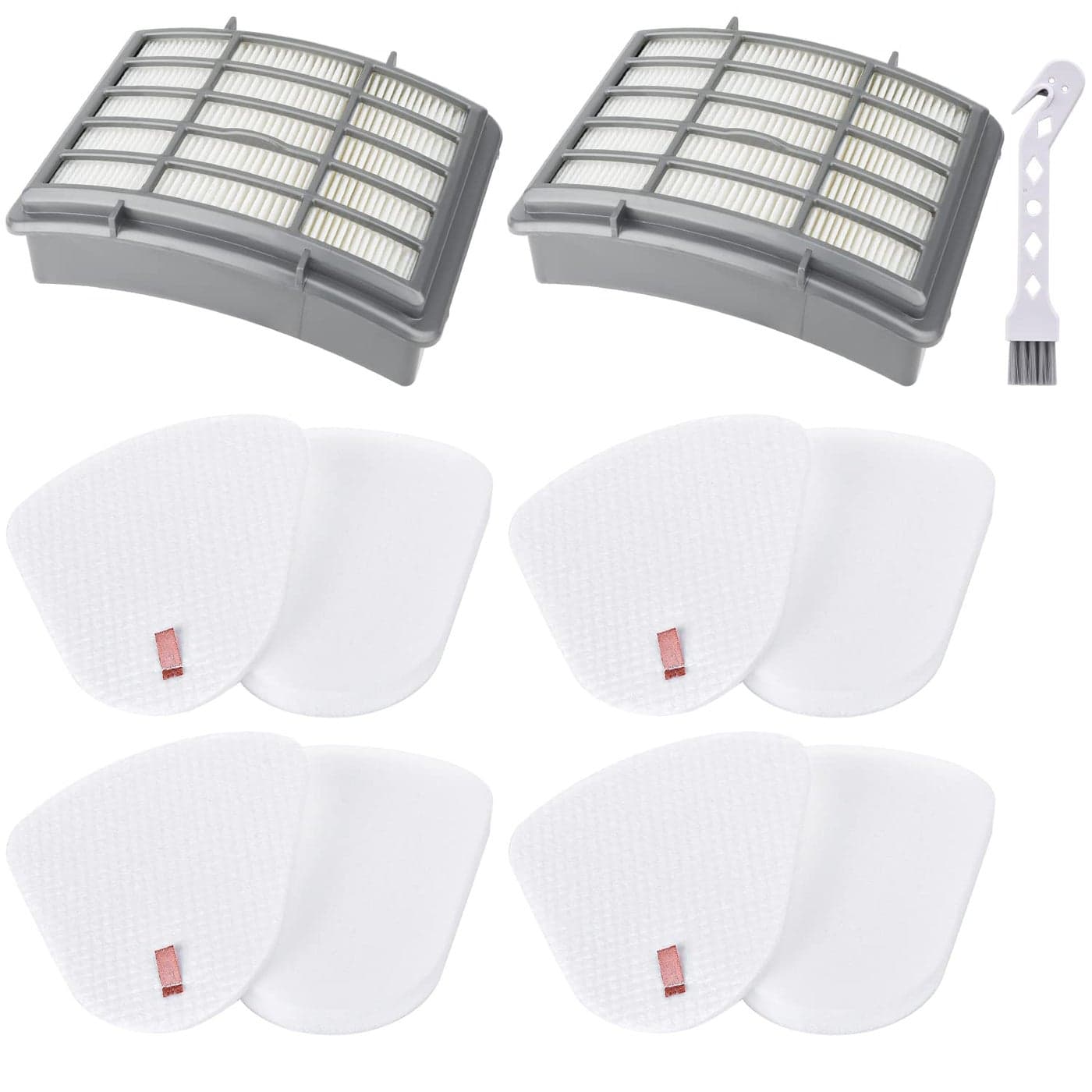 Filters for Shark Navigator Lift Away Deluxe Upright Vacuum Replacement CU512 CU520 UV540 UV440 NV360 NV350 NV351 NV352 NV355 NV356 NV357 NV370 NV391 UV490 ZU503AMZ Compare to Part XFF350 XHF350