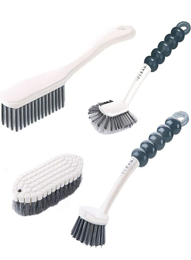 Pack Of 4 Deep Cleaning Brush Set