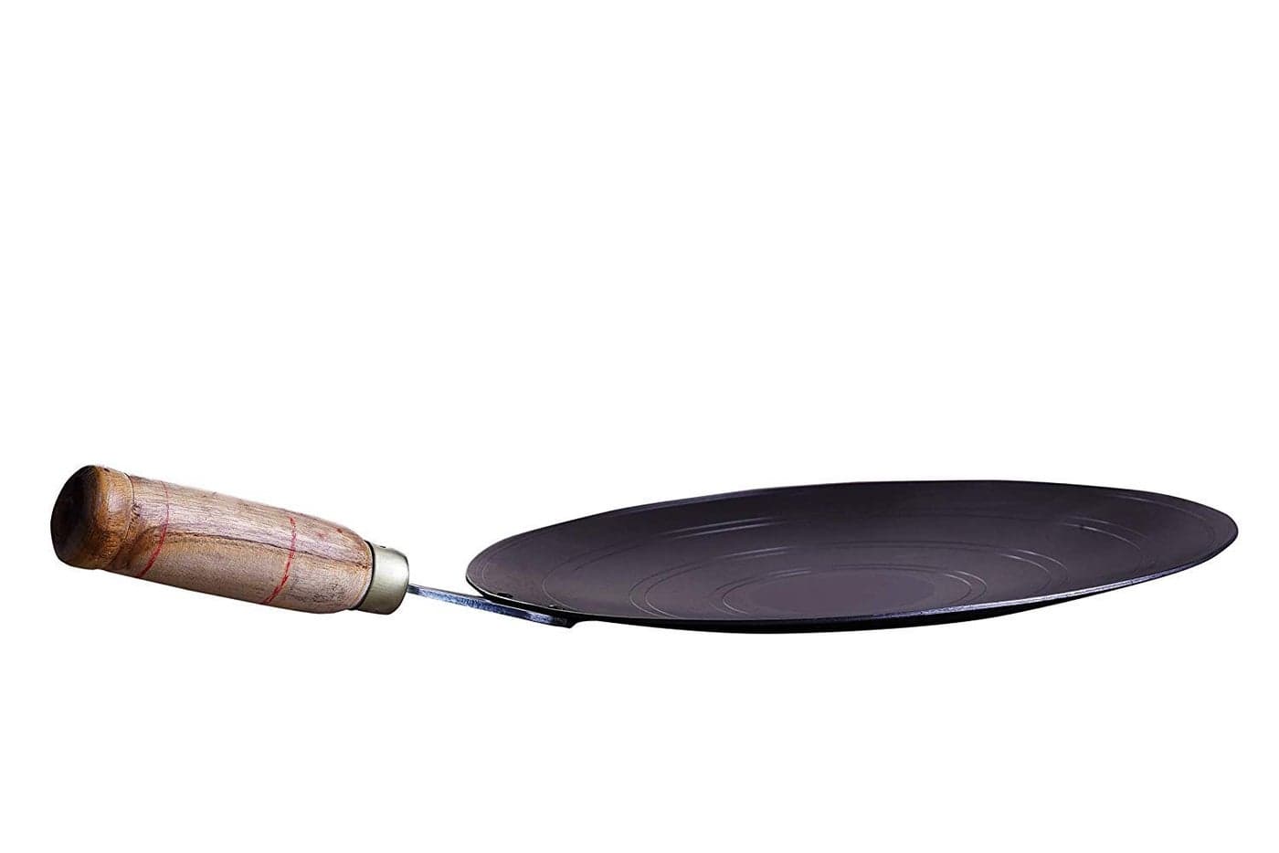 Indian Iron Tawa with Handle Type B 9 Inches