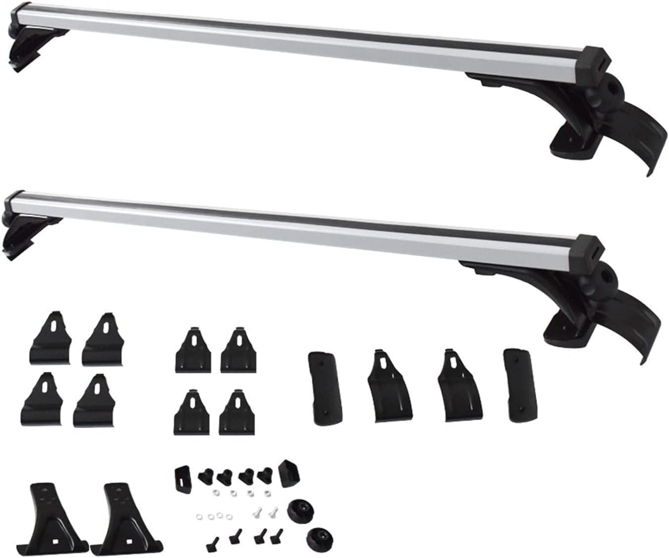 LABLT Universal 48" Inch (120CM) 330LB Car Top Roof Cross Bar Luggage Cargo Carrier Rack