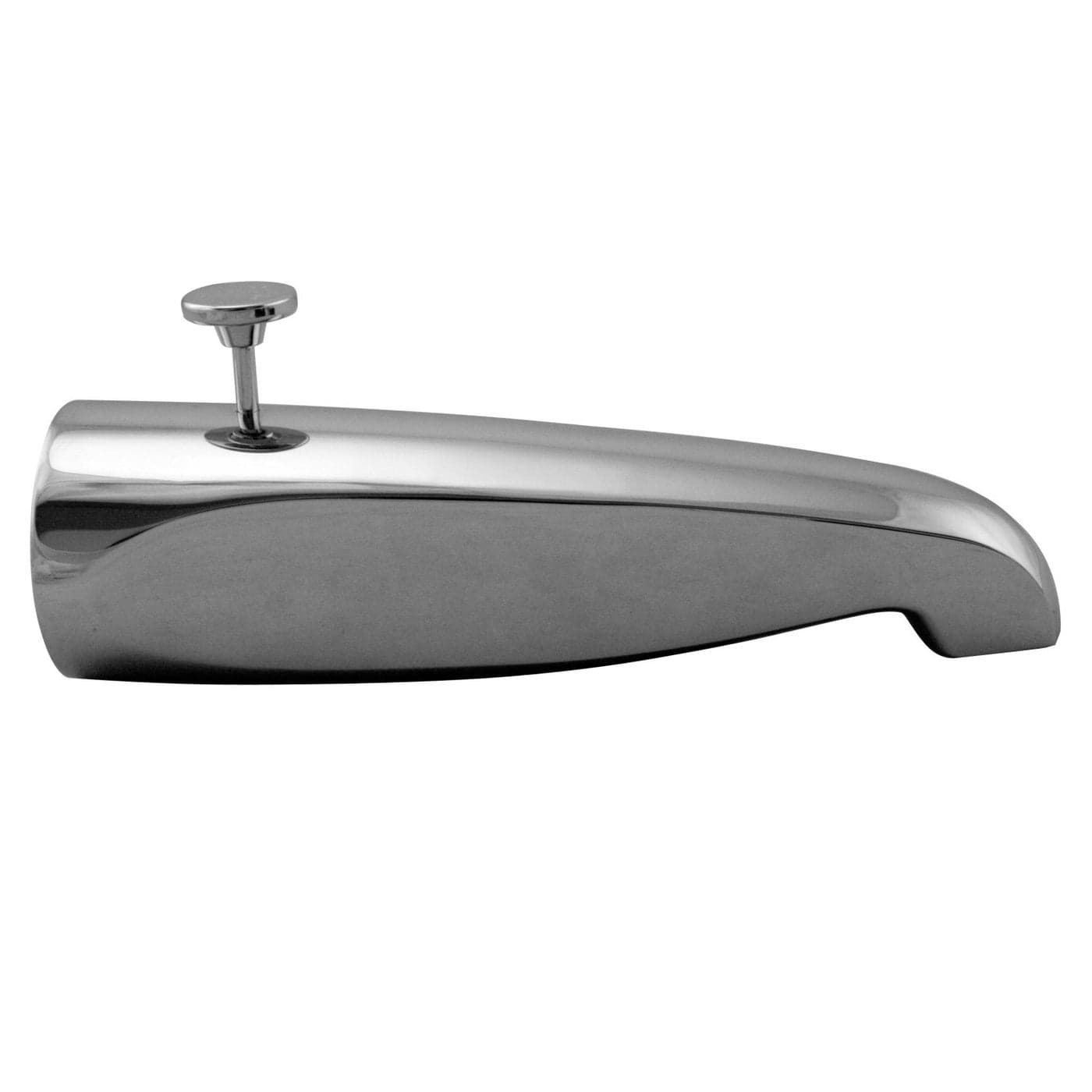 Westbrass D311126 Rear Diverter 812 Reach Tub Spout Polished Chrome