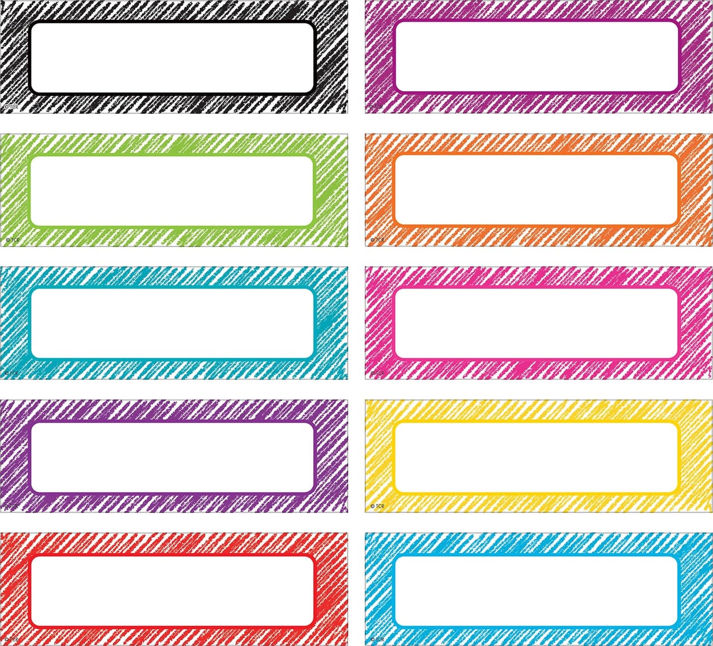Teacher Created Resources Scribble Labels Magnetic Accents