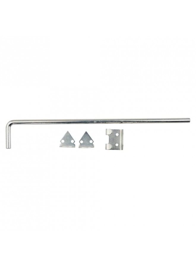 National Hardware N177-196 835 Cane Bolt in Zinc, 1/2" x 18"