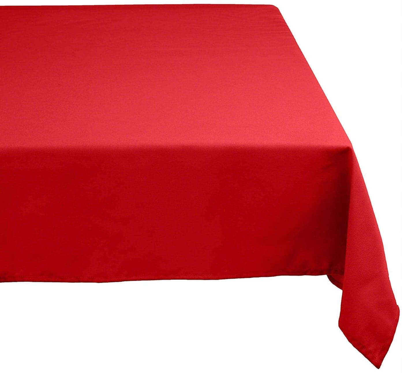 DII 100 Spun Polyester Table Top Collection 52x70 Red 1 Piece
