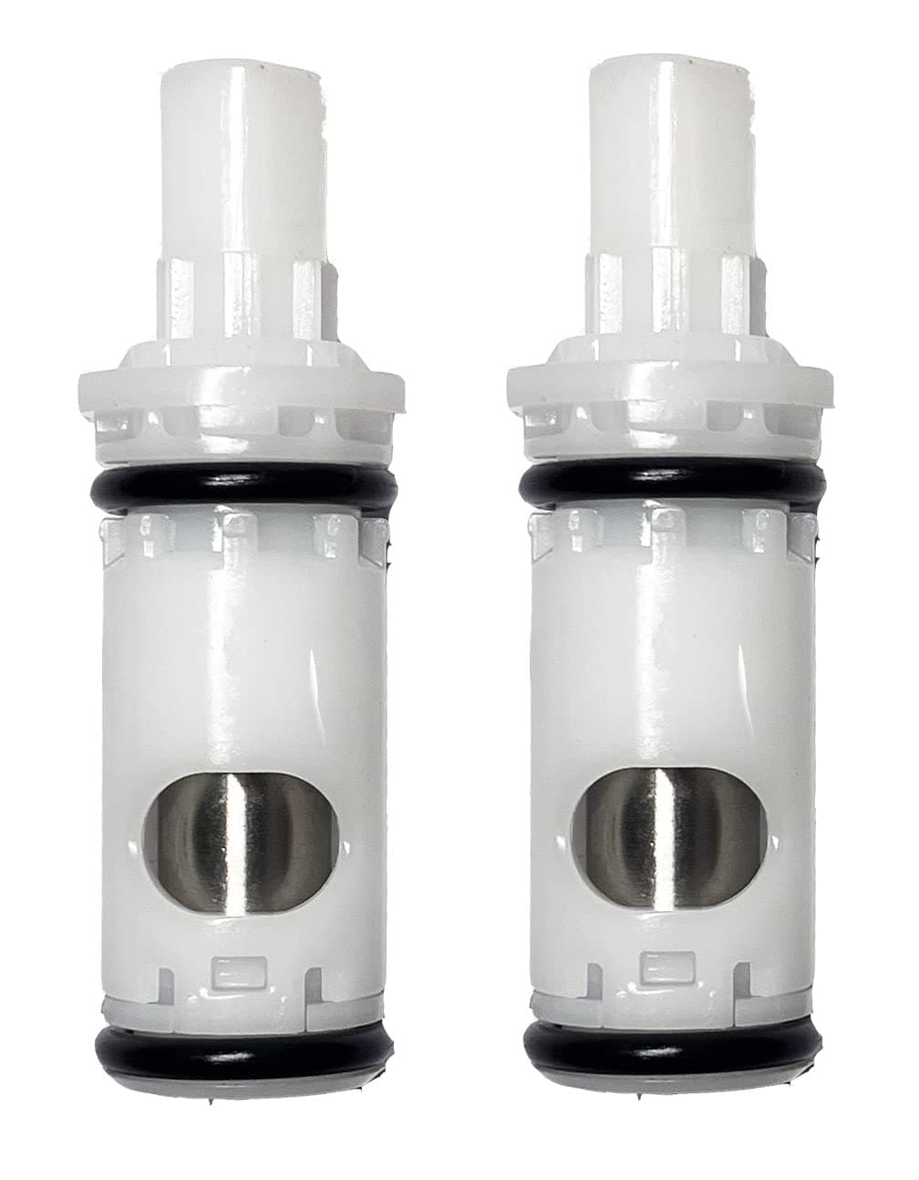Jadiver GM 1224 1224B Cartridge Replacement Compatible with 2 Handle Faucets and Tub Showers Durable Brass and Plastic 2 Pack